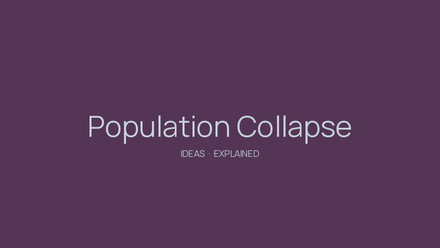 Population Collapse