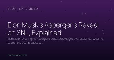 Telling the World About His Asperger's