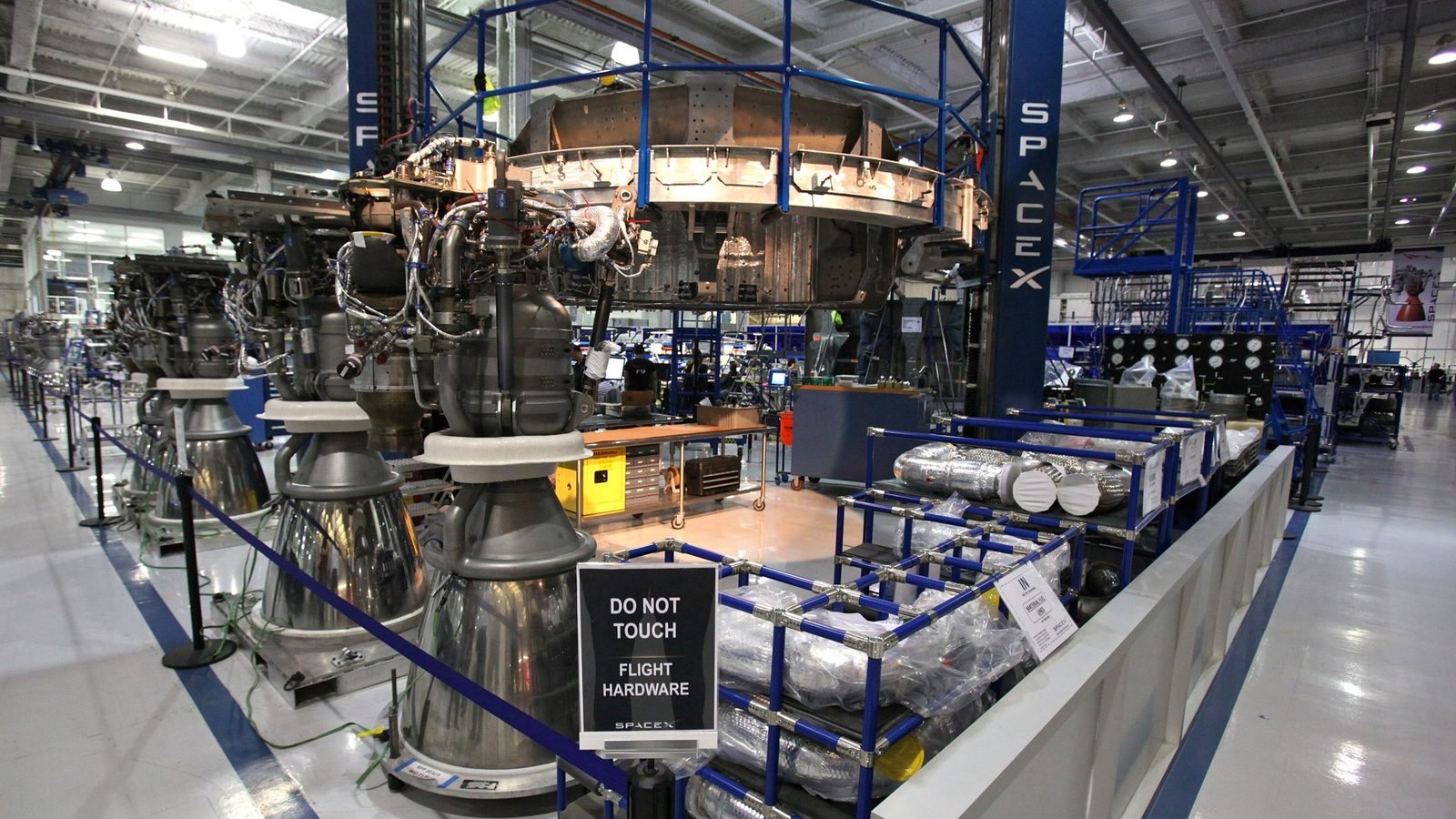 SpaceX Merlin engines